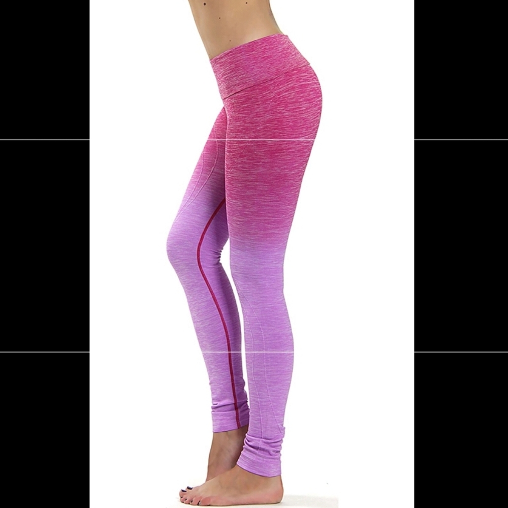 Brand New Yoga Pants Leggings, Never Worn, Ombre Work Out, Exercise Leggings